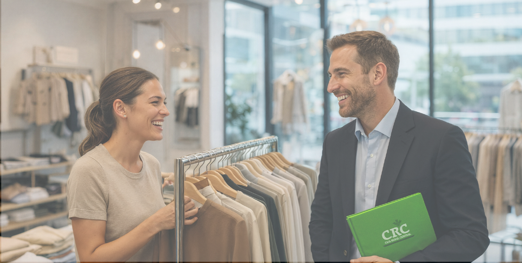 Comercio tienda y gestor banca