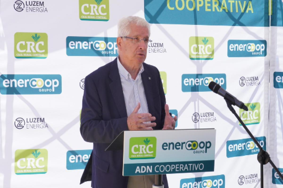 Grupo Enercoop & CRC y la planta solar de 4 MW en Requena, LUZEM-San Antonio