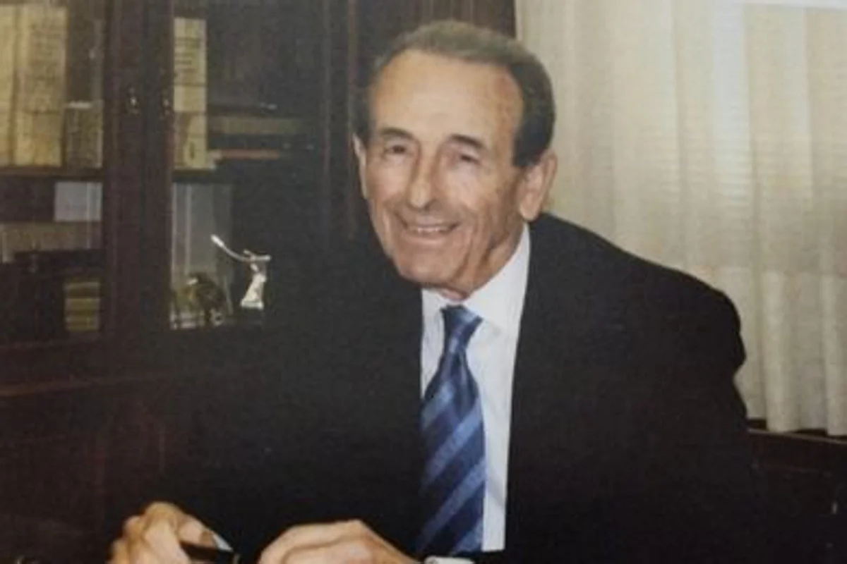 D. Nicanor Bascuñana, Presidente Honorario de Caja Rural Central