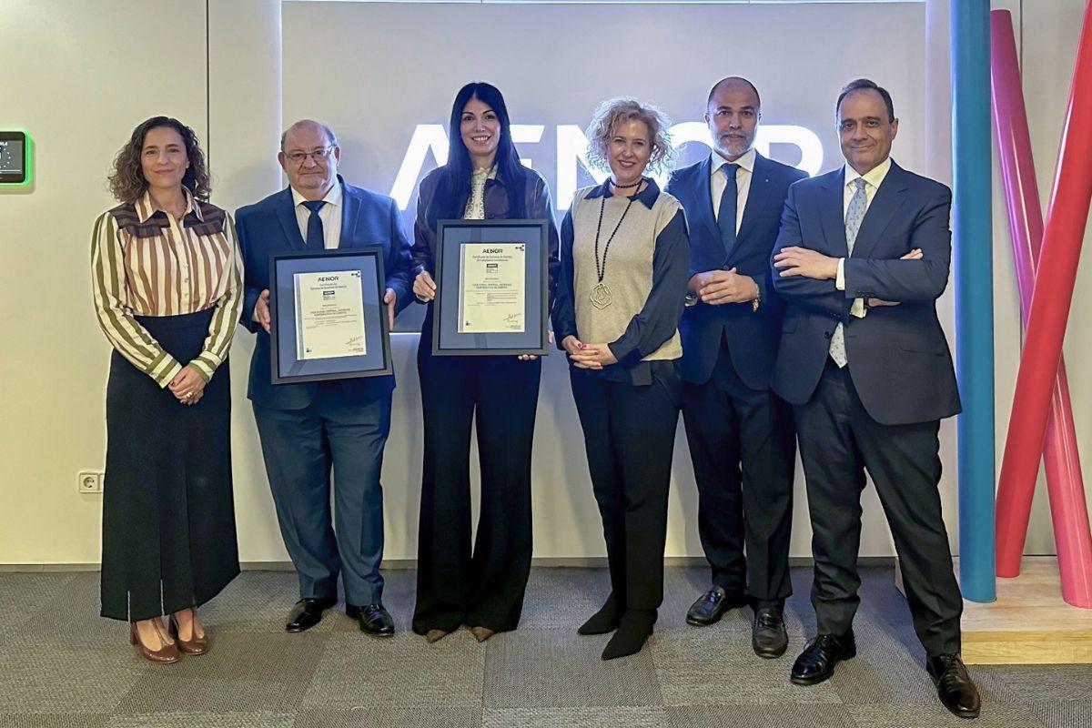 CRC obtiene las certificaciones de AENOR en Compliance Sociolaboral e Igualdad de Género