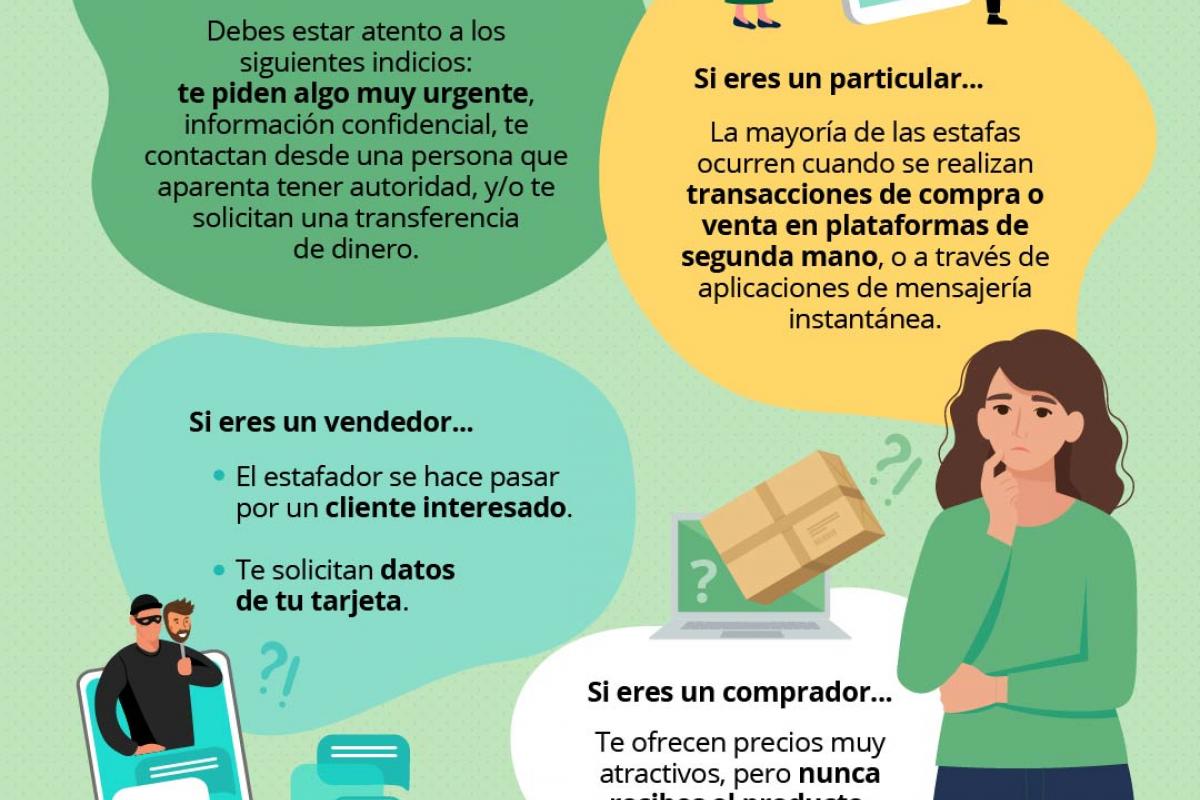 Identifica las señales de una posible estafa antes de ser víctima de ella