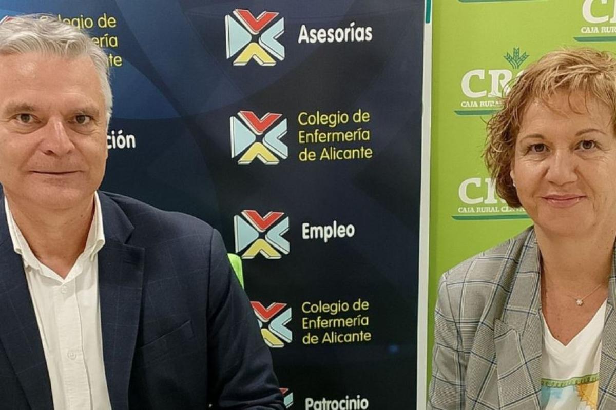 Caja Rural Central firma convenio con el Colegio de Enfermería de Alicante para ofrecer beneficios exclusivos a los colegiados