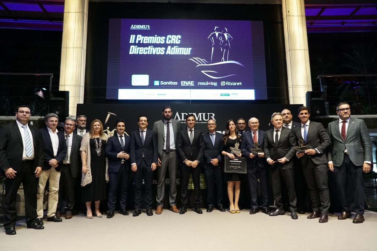 Gala de entrega de los premios a los mejores directivos murcianos 2023