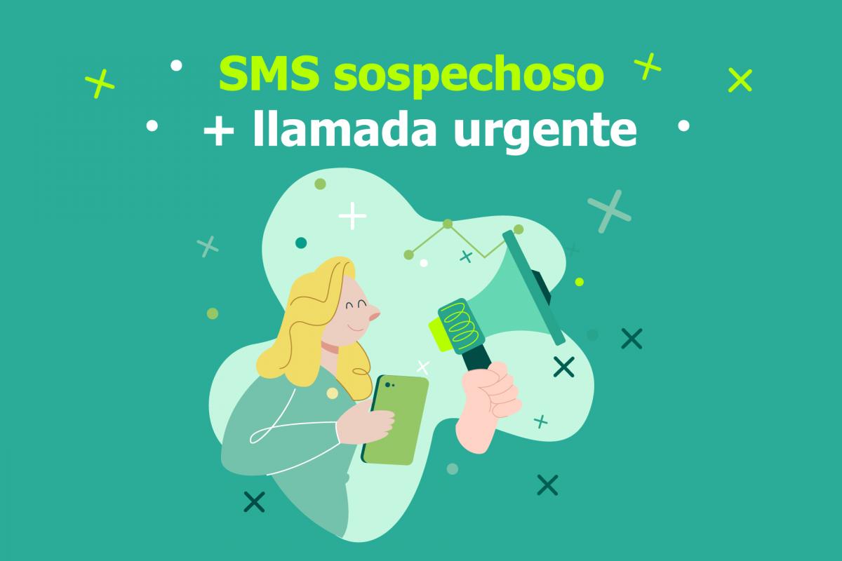 SMS sospechoso fraude