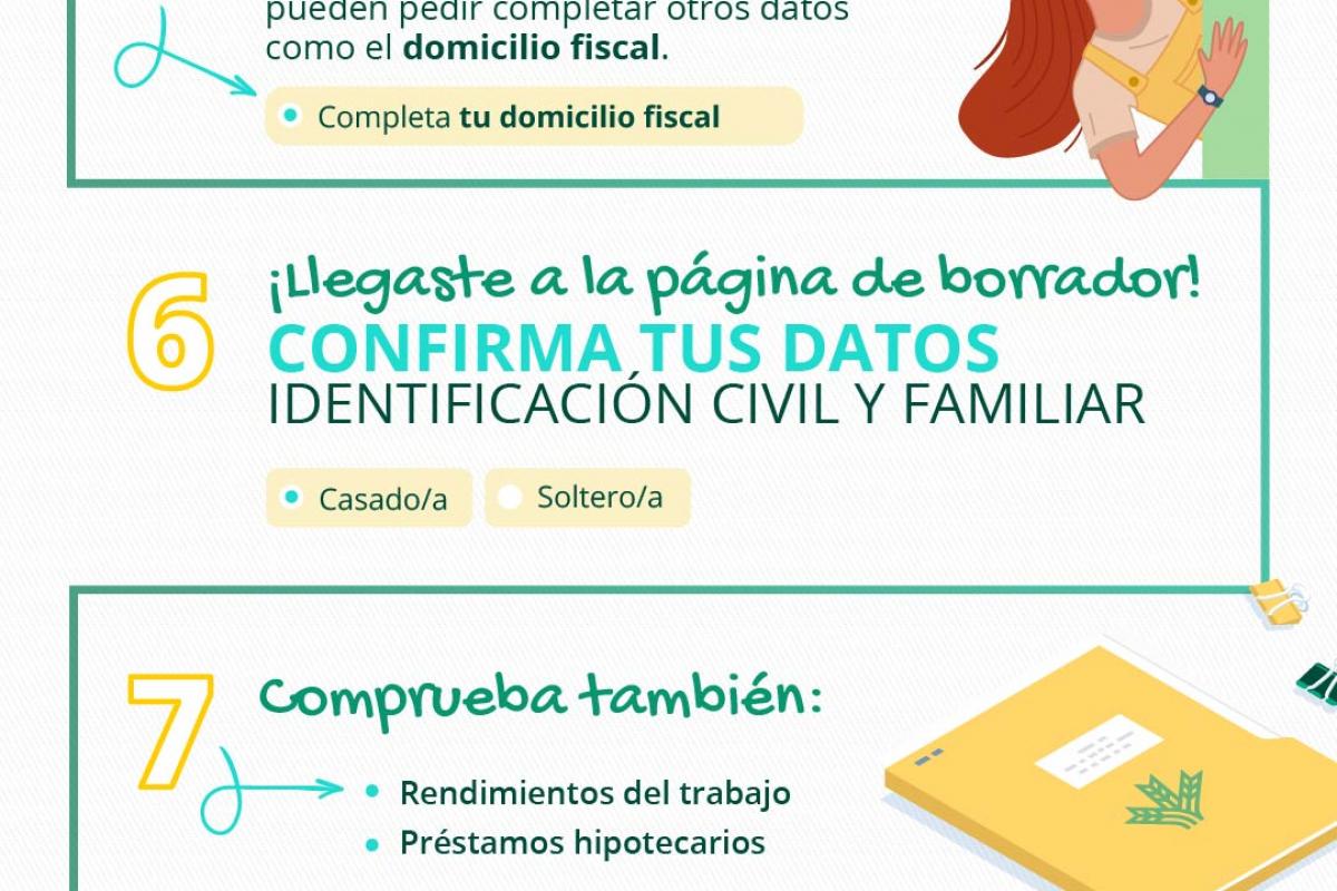 Este año, cumplimenta el borrador de la declaración de la renta online Este año, cumplimenta el borrador de la declaración de la renta online