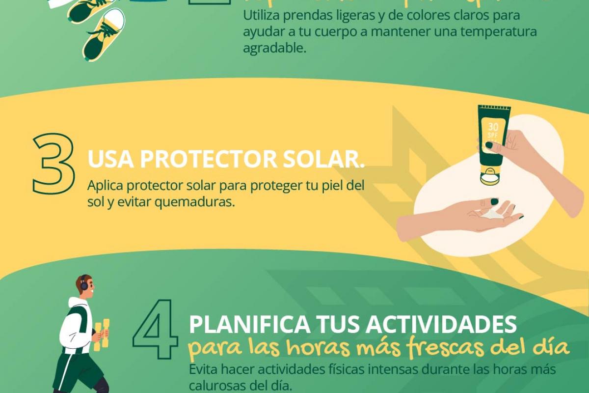 Cómo lidiar con el calor: 7 recomendaciones útiles Cómo lidiar con el calor: 7 recomendaciones útiles