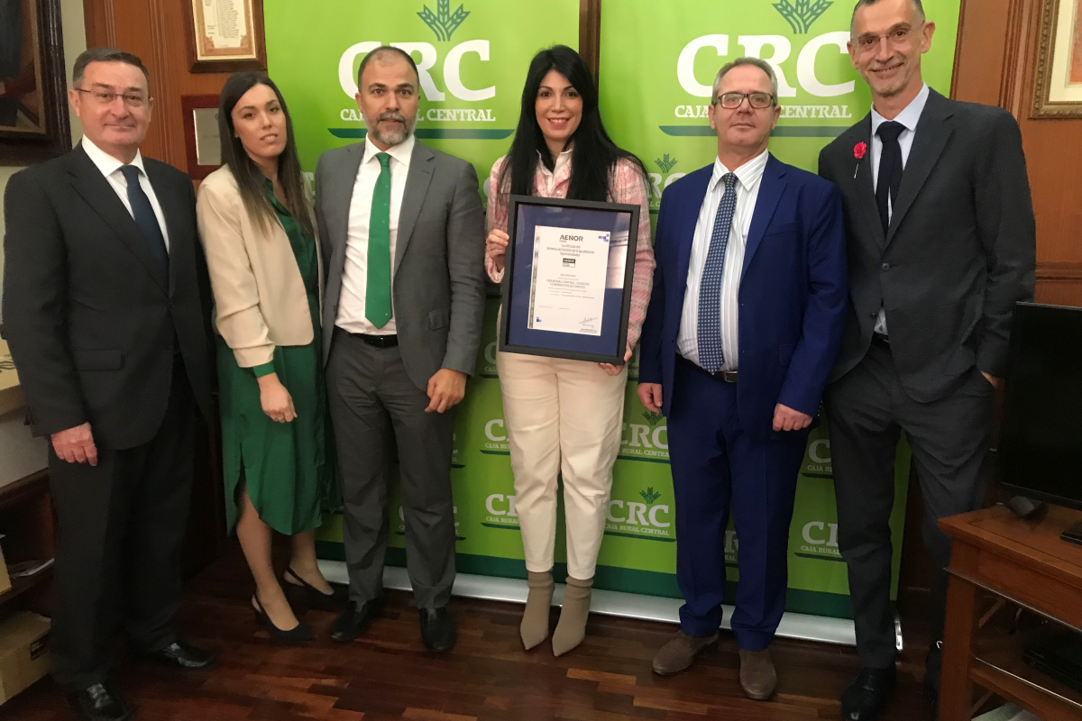 CRC recibe los certificados AENOR de Igualdad de Género e Igualdad Retributiva CRC recibe los certificados AENOR de Igualdad de Género e Igualdad Retributiva