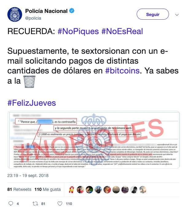 tweet policia nacional tweet policia nacional