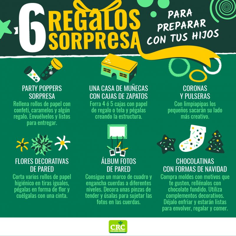 6 regalos sorpresa