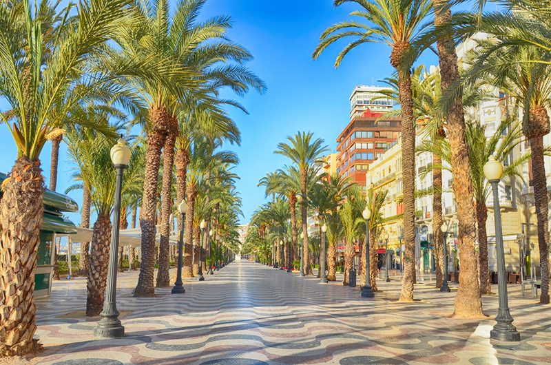 paseo de Alicante